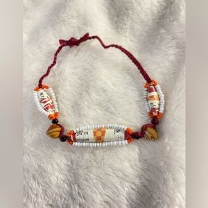 Handmade Adjustable African Style Bracelets Made out of paper,Recycled Beads 9”